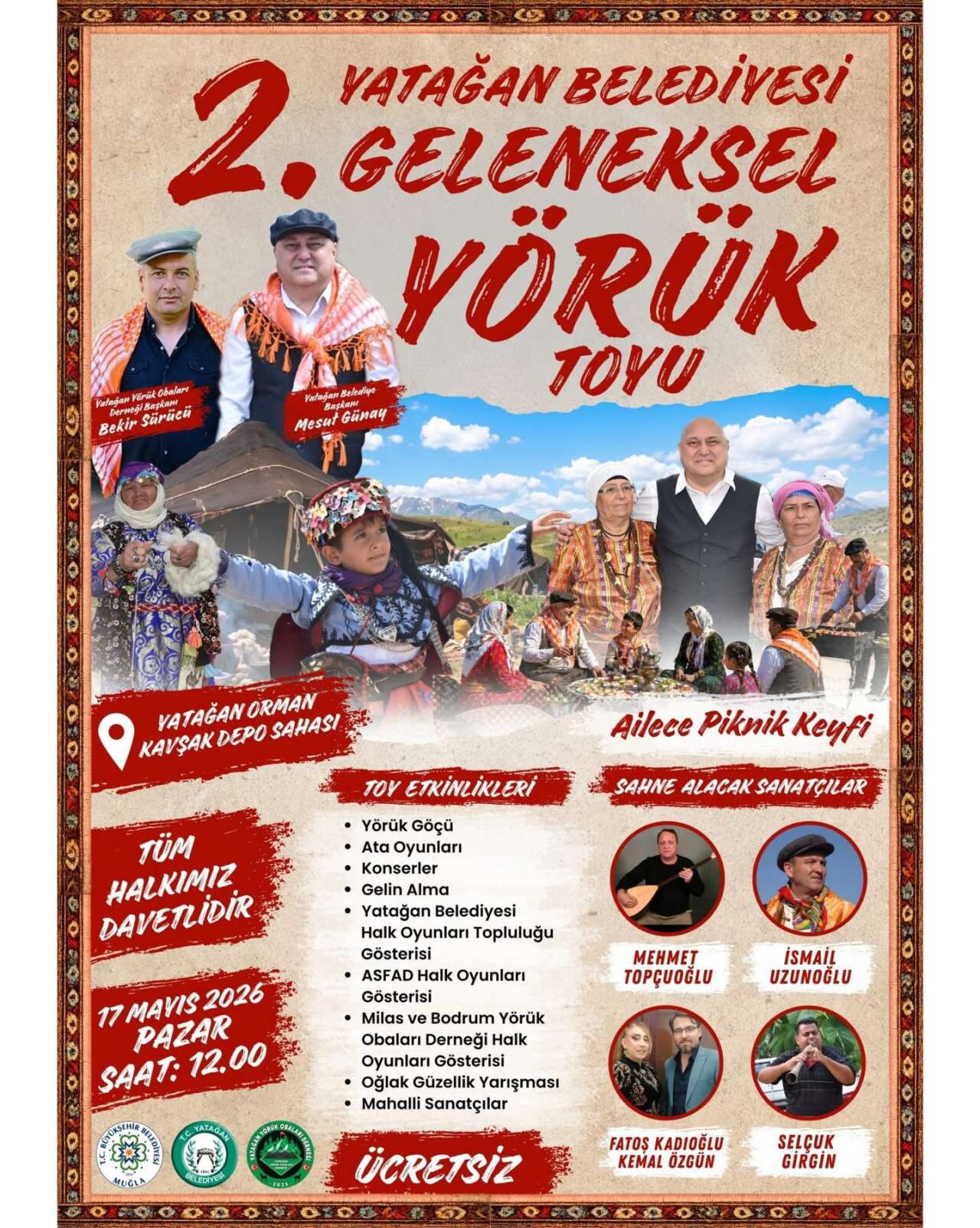 Yatağan’da Geleneksel Yörük Toyu Coşkusu Başlıyor 4